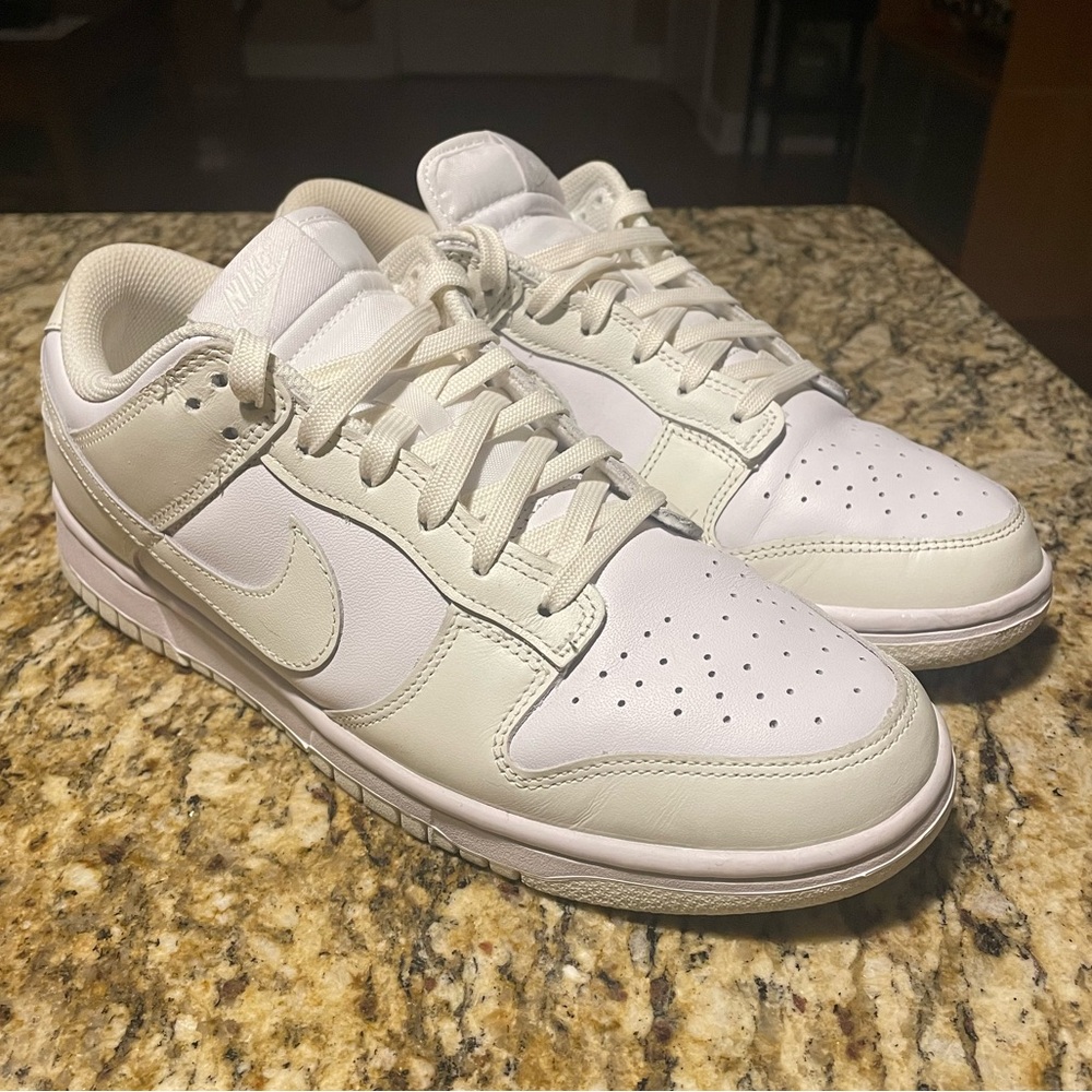 Women’s Nike Dunk Low Sail White Sneakers